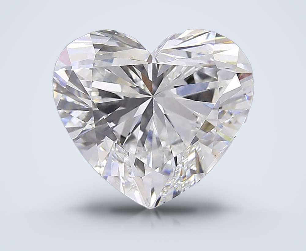 5.27 Carat Heart Lab Diamond