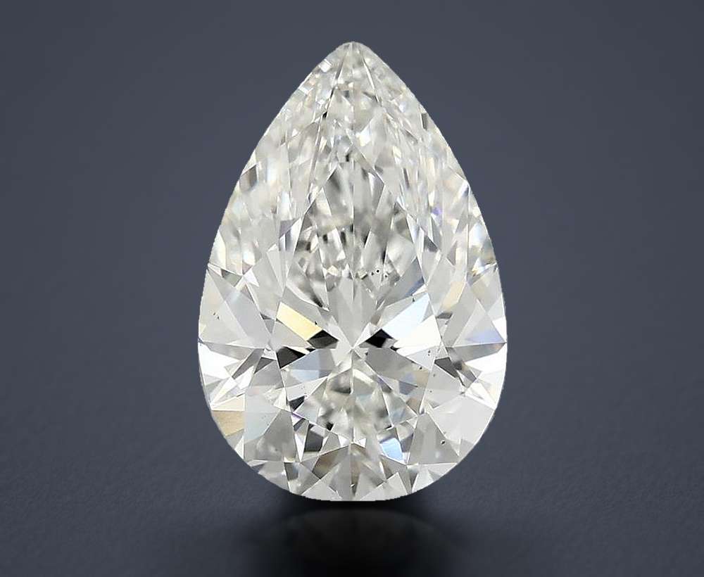 2.52 Carat Pear Lab Diamond