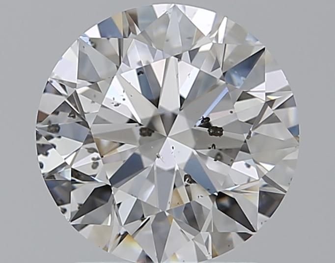 1.61ct F SI2 Rare Carat Ideal Cut Round Diamond