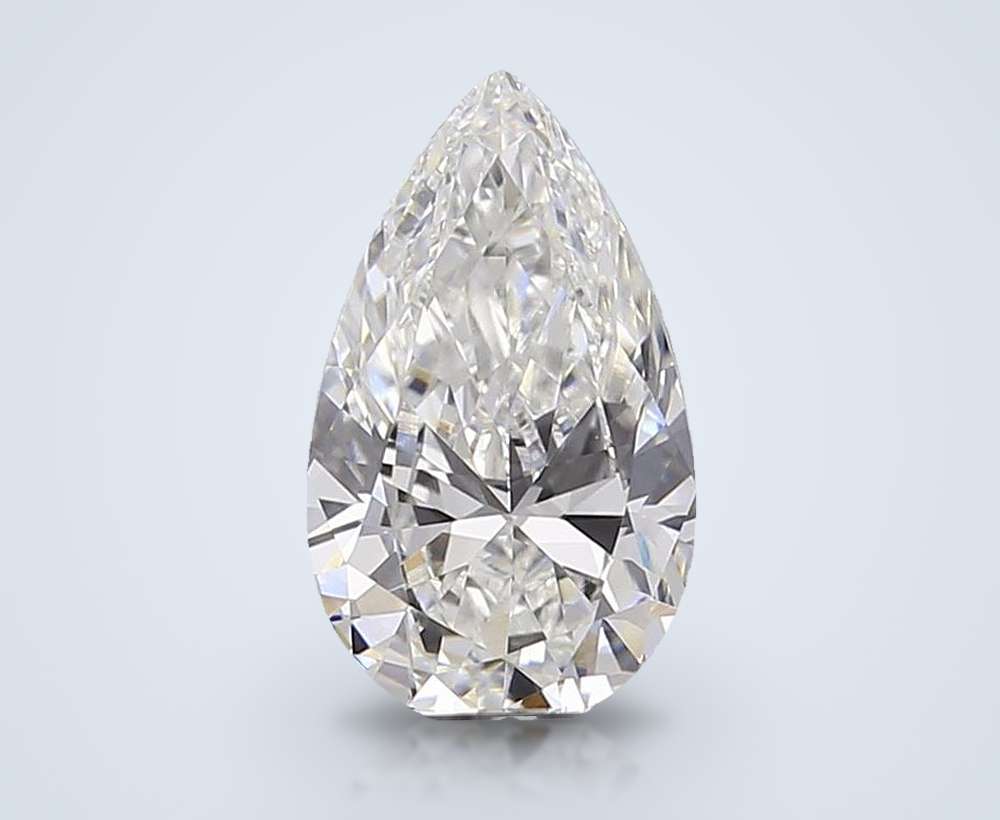 0.61 Carat Pear Lab Diamond