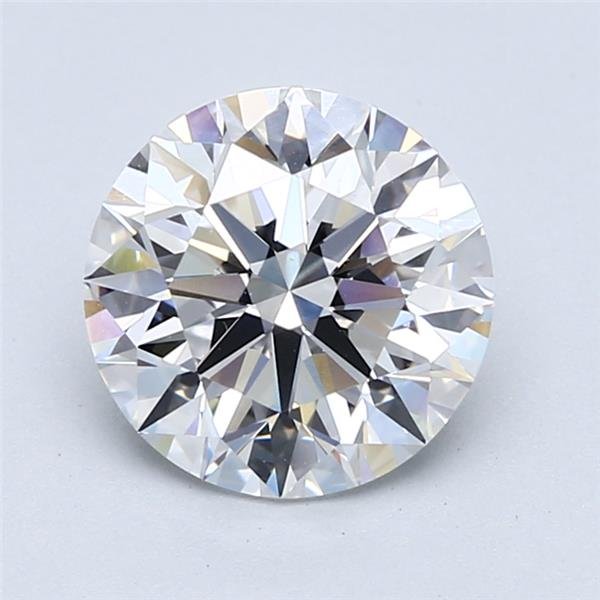 2.55ct D VVS2 Excellent Cut Round Diamond