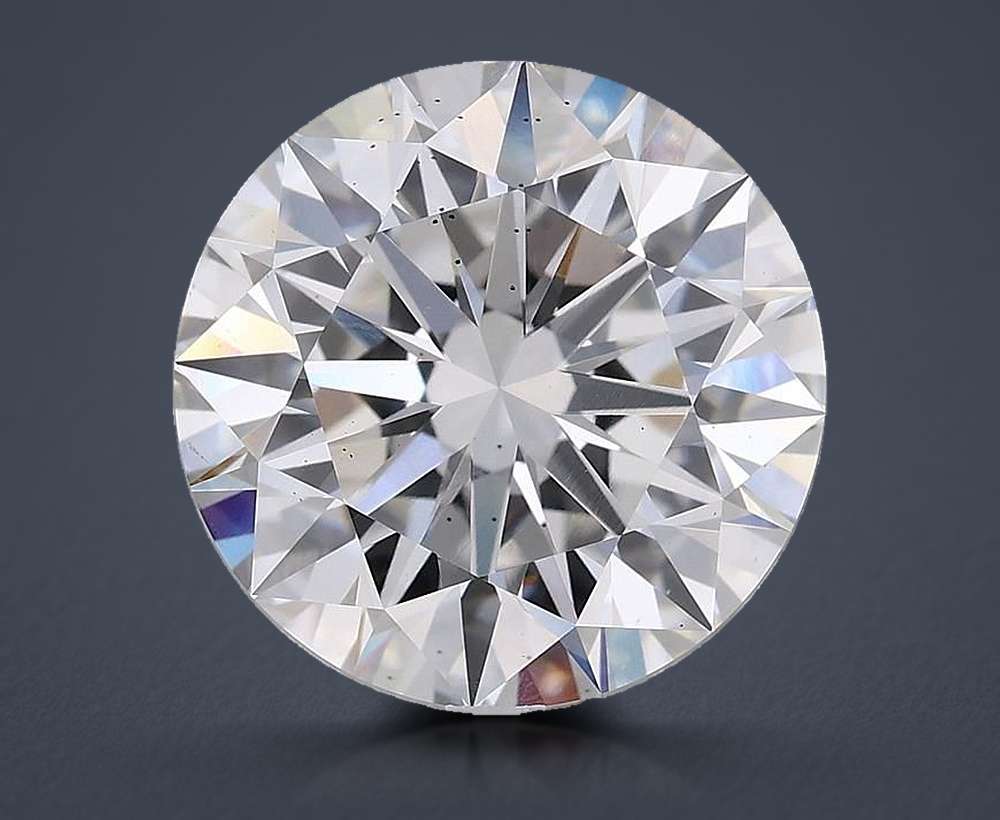 4.03 Carat Round Lab Diamond