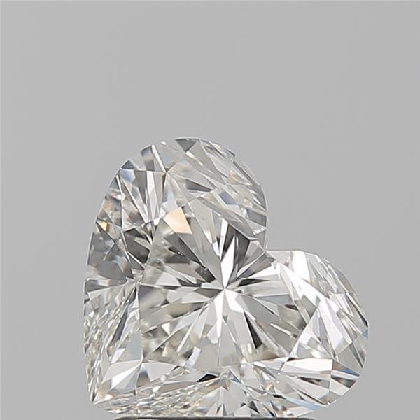 2.20ct K SI1 Rare Carat Ideal Cut Heart Diamond