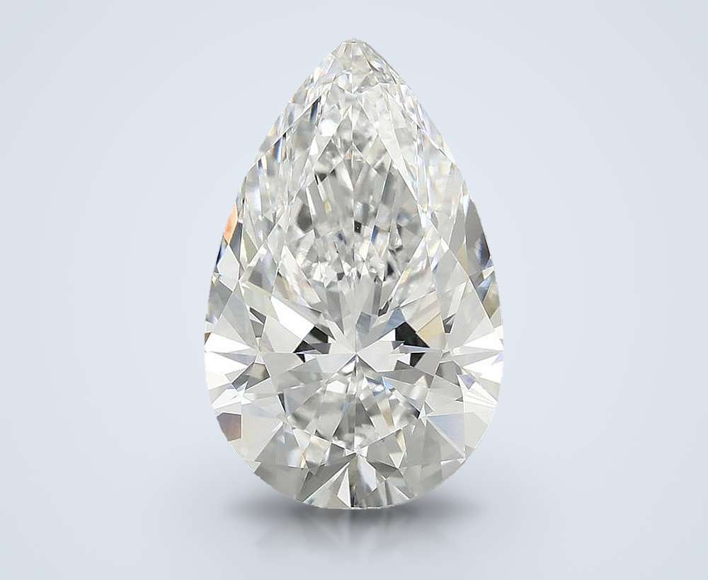 4.74 Carat Pear Lab Diamond