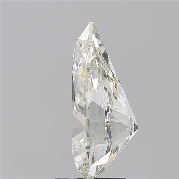 3.03ct K SI2 Rare Carat Ideal Cut Pear Diamond