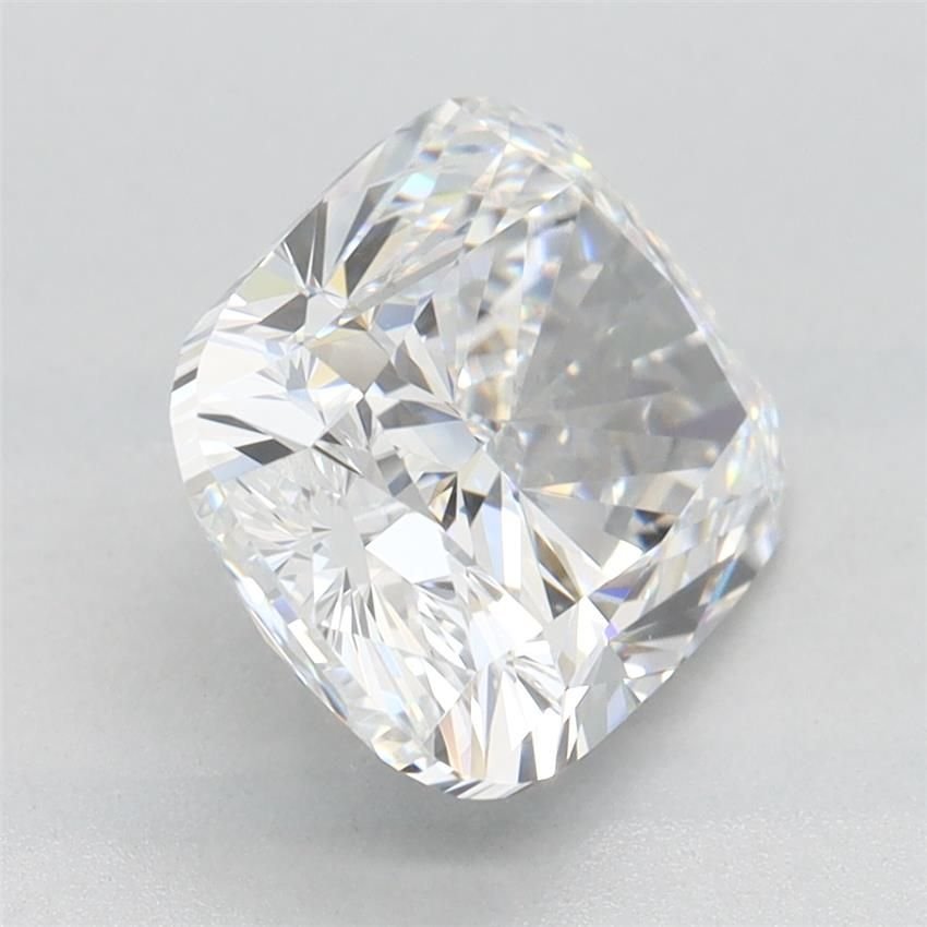 2.74ct E VVS1 Rare Carat Ideal Cut Cushion Lab Grown Diamond