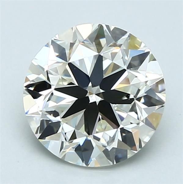 2.01ct J VS1 Very Good Cut Round Diamond