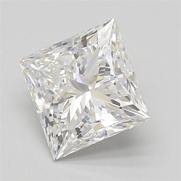 2.27ct E VS1 Rare Carat Ideal Cut Princess Lab Grown Diamond