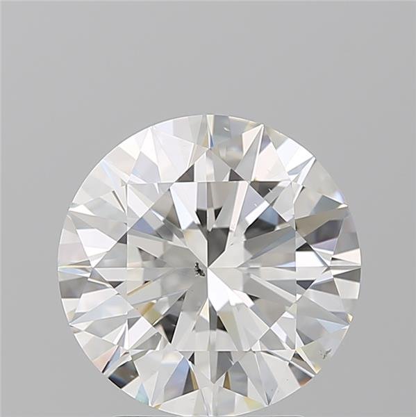 3.03ct H SI1 Rare Carat Ideal Cut Round Diamond