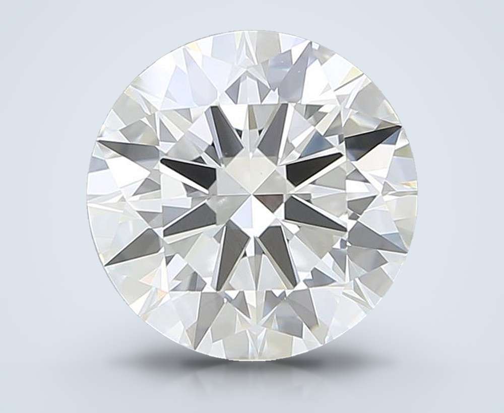 4.32 Carat Round Lab Diamond