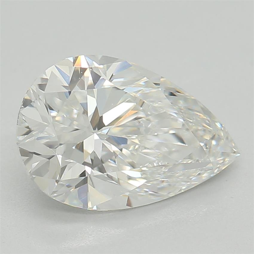 1.03ct E VVS1 Rare Carat Ideal Cut Pear Lab Grown Diamond