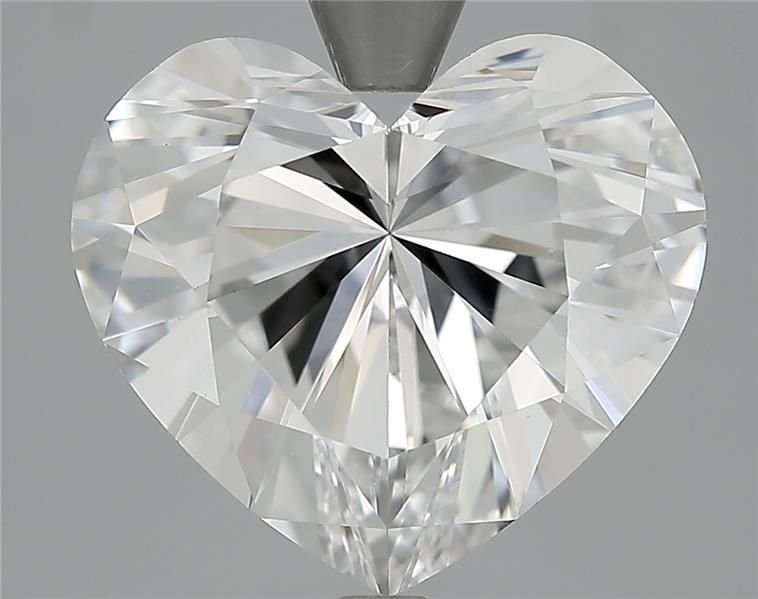 7.01ct E VS1 Rare Carat Ideal Cut Heart Diamond