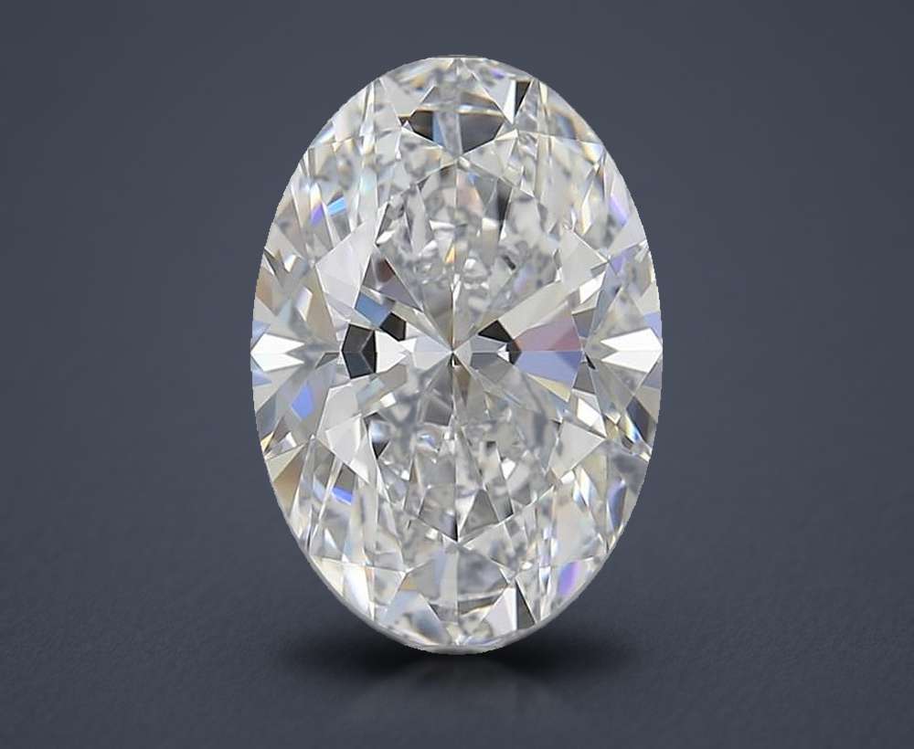 4.02 Carat Oval Lab Diamond