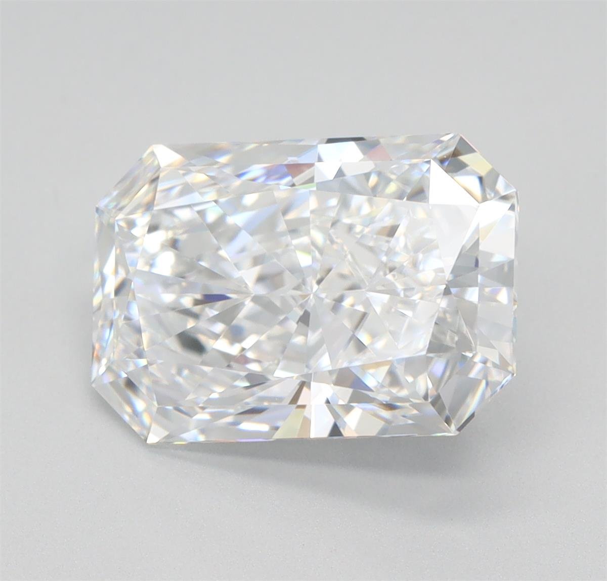 3.13ct E VVS2 Rare Carat Ideal Cut Radiant Lab Grown Diamond