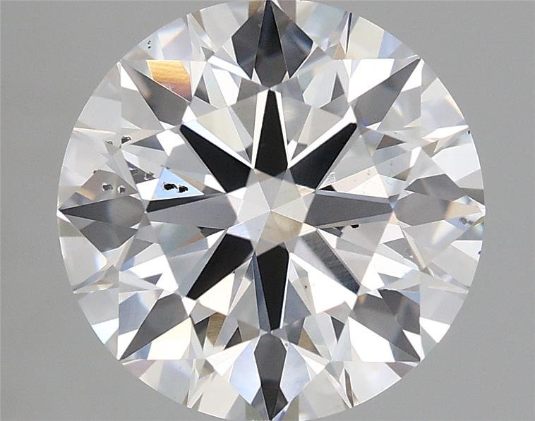 3.13ct E SI1 Rare Carat Ideal Cut Round Lab Grown Diamond