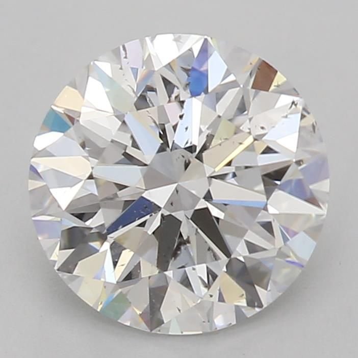 1.57ct D SI2 Rare Carat Ideal Cut Round Diamond