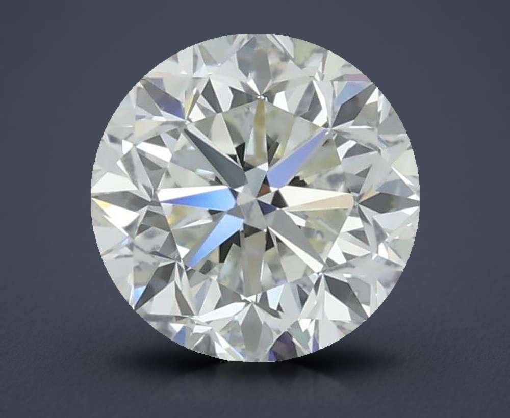 0.90 Carat Round Natural Diamond