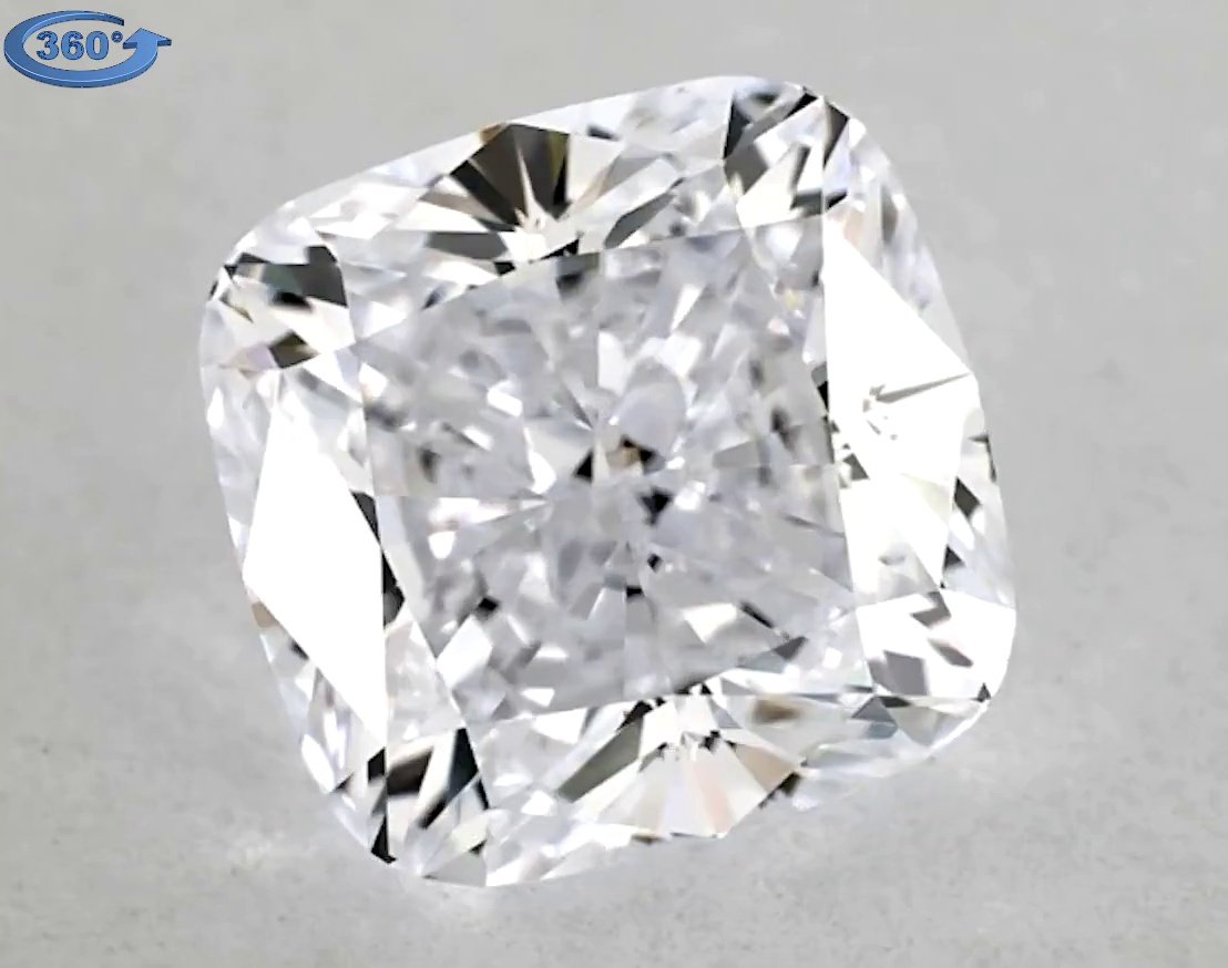 2.01 Carat Cushion Natural Diamond