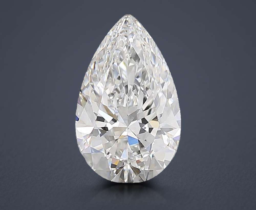2.10 Carat Pear Lab Diamond