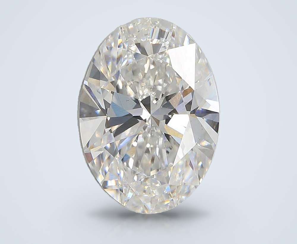 5.00 Carat Oval Lab Diamond