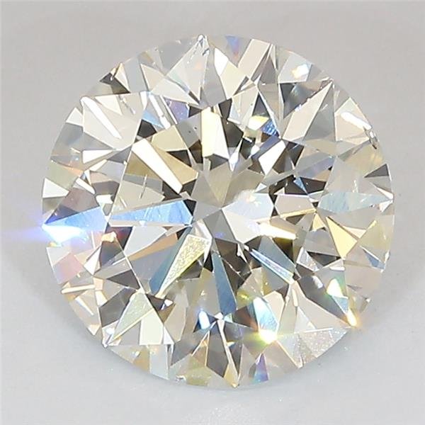 3.02ct J SI1 Rare Carat Ideal Cut Round Lab Grown Diamond