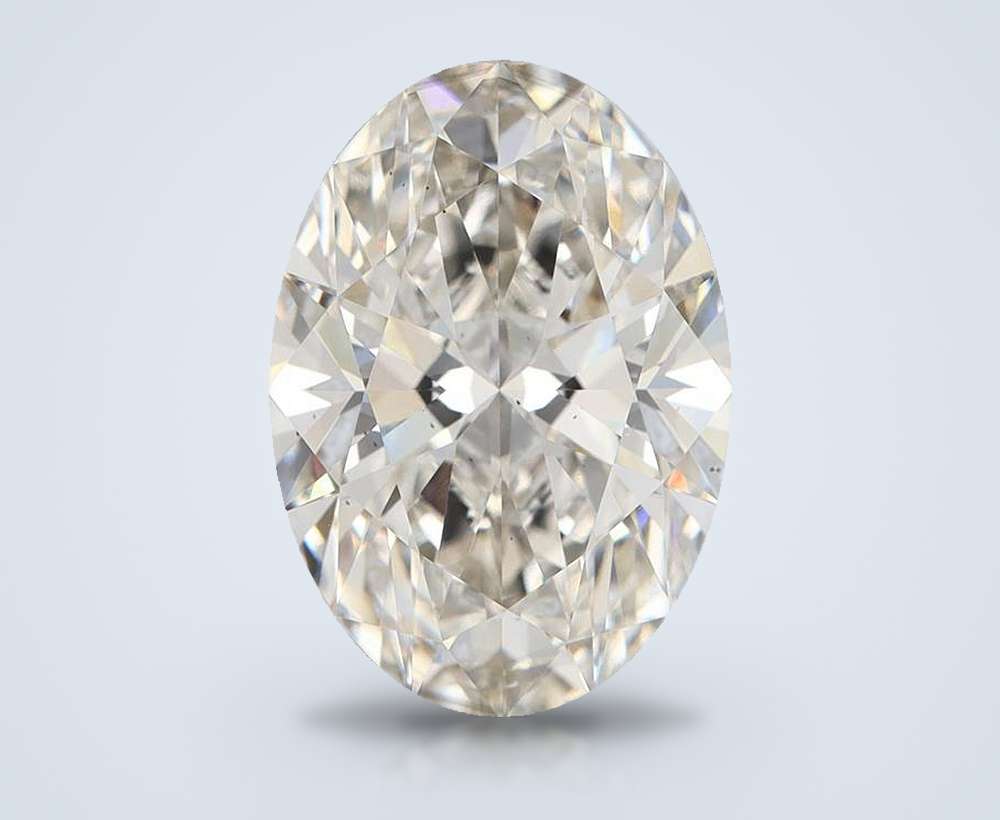 4.91 Carat Oval Lab Diamond