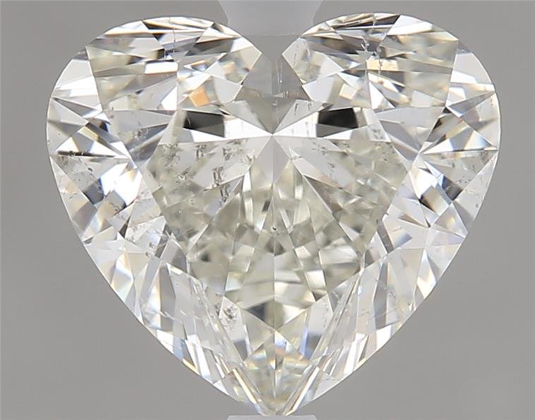 1.64ct K SI2 Rare Carat Ideal Cut Heart Diamond