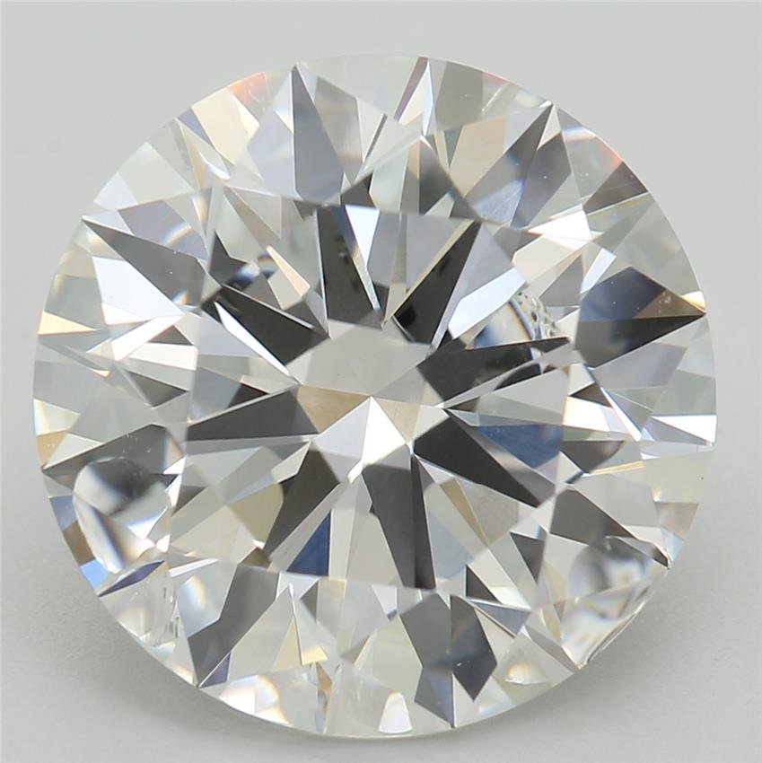 5.11ct E VVS2 Rare Carat Ideal Cut Round Lab Grown Diamond