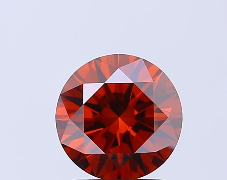 1.50 Ct. Fancy Deep Orange Round Lab Diamond