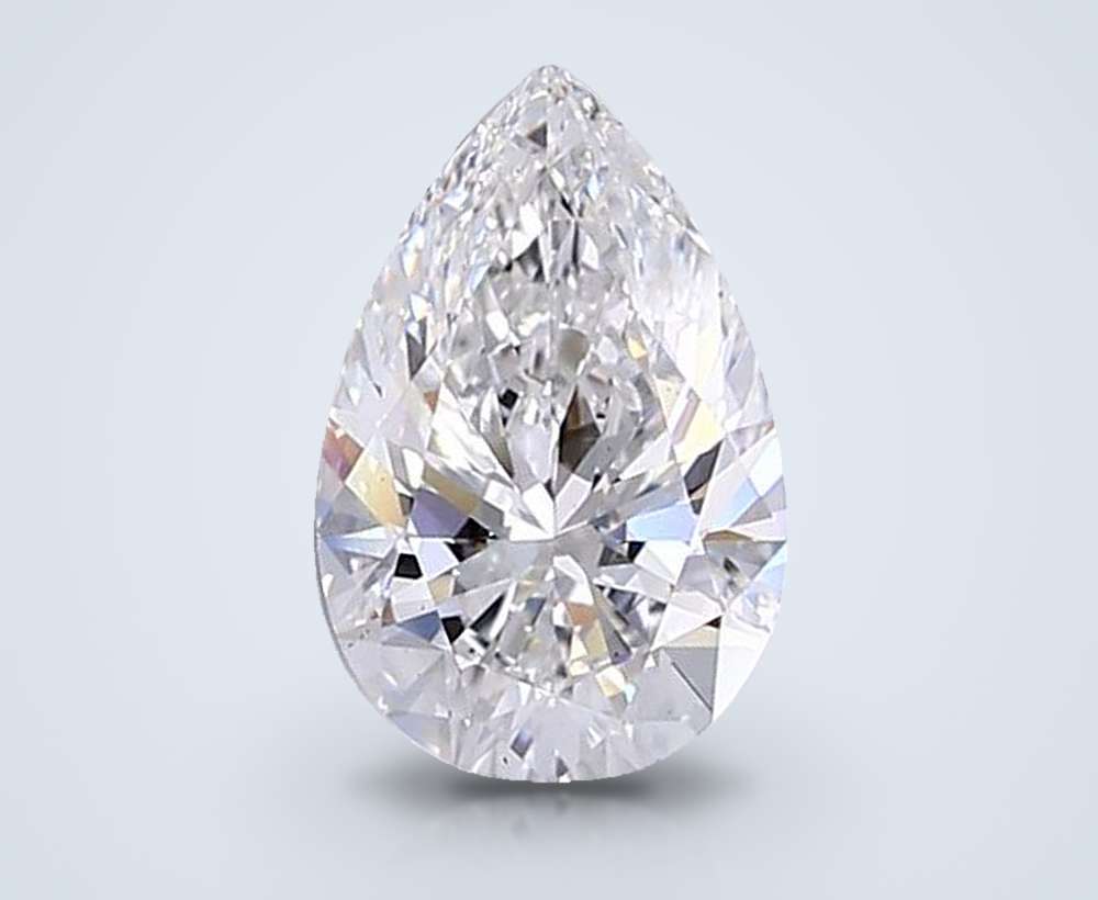 3.09 Carat Pear Lab Diamond