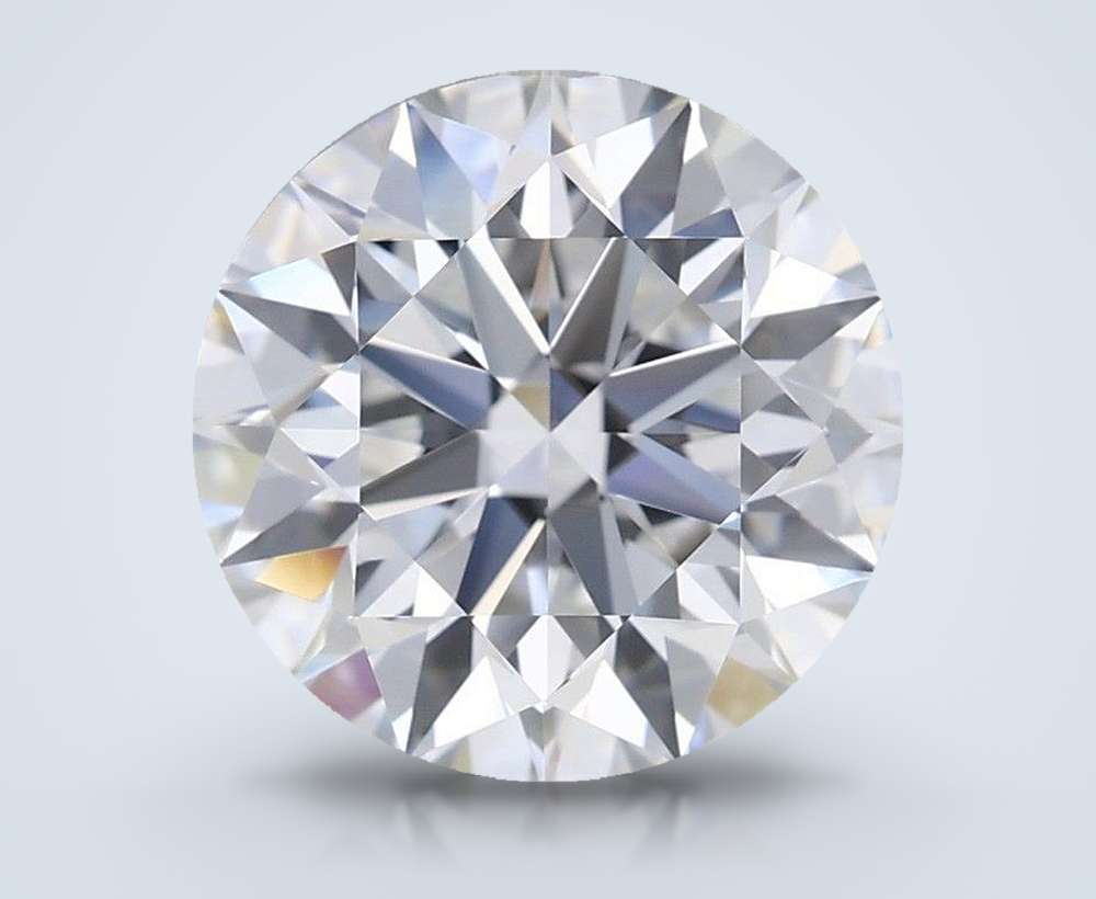 4.01 Carat Round Lab Diamond