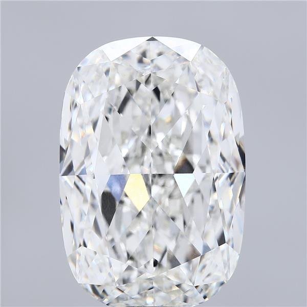20.33ct F VVS2 Rare Carat Ideal Cut Cushion Lab Grown Diamond