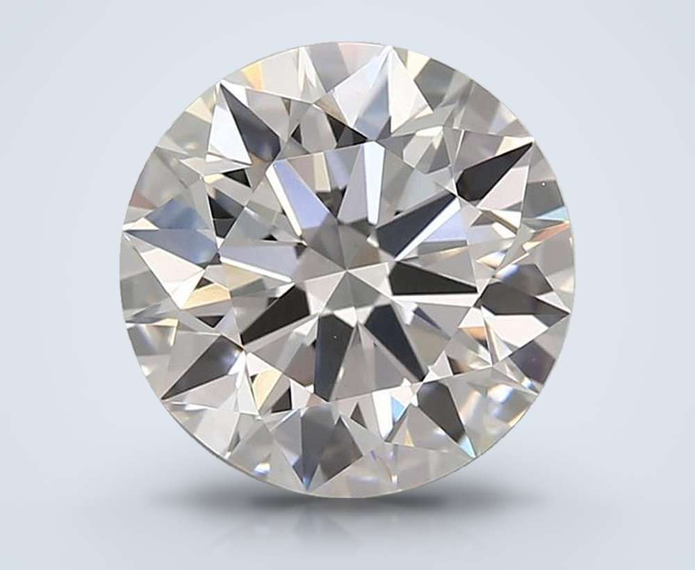 3.02 Carat Round Lab Diamond