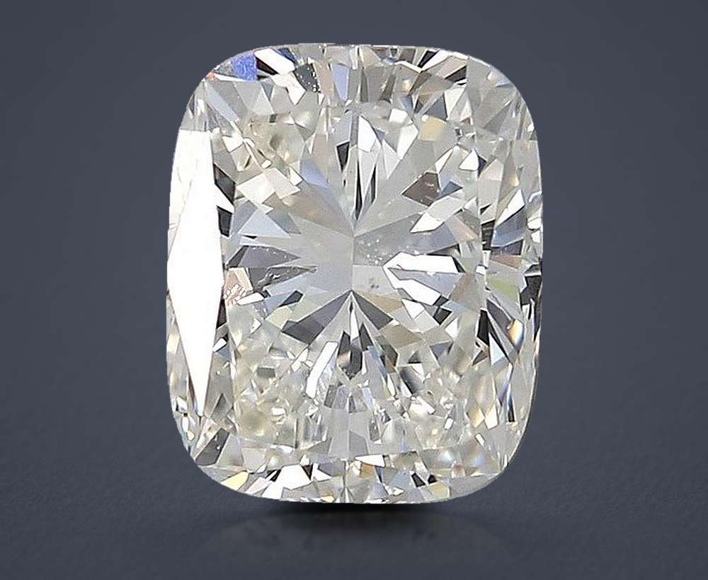 3.50 Carat Cushion Natural Diamond