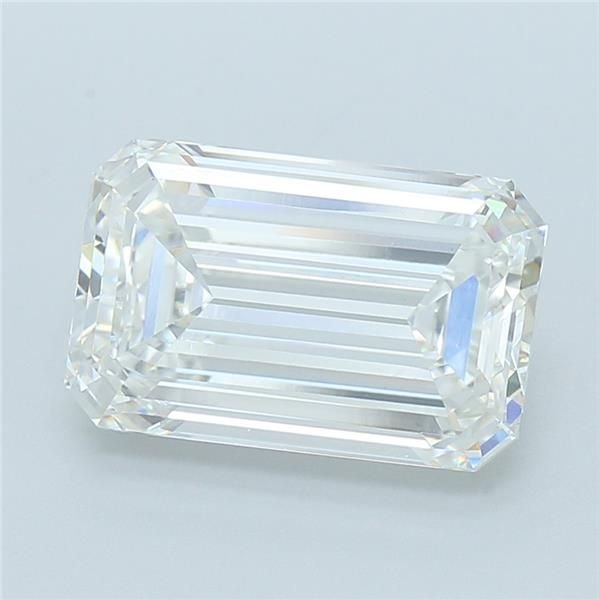 7.02ct G VS1 Rare Carat Ideal Cut Emerald Lab Grown Diamond
