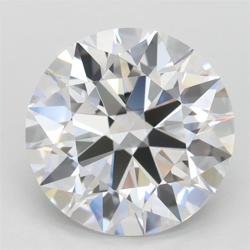 3.02ct D IF Rare Carat Ideal Cut Round Lab Grown Diamond