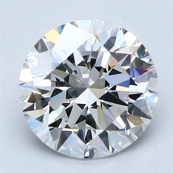 2.01ct G VVS1 Rare Carat Ideal Cut Round Diamond