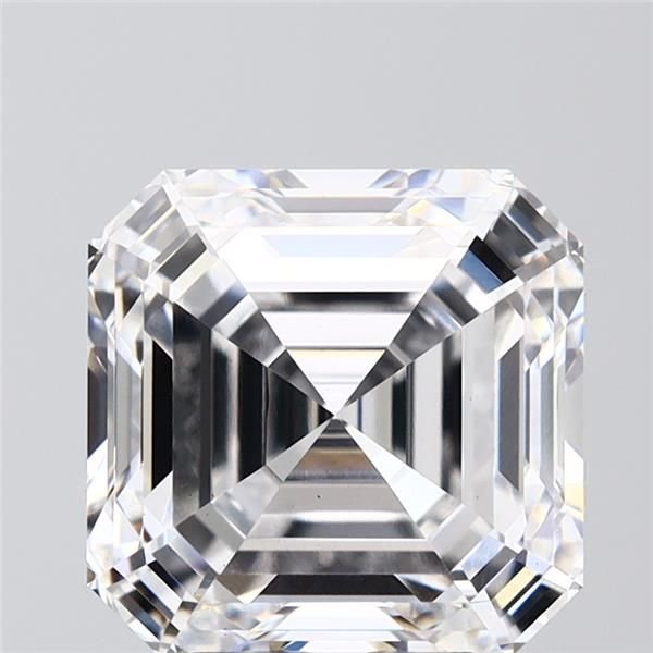 5.00ct D VS1 Rare Carat Ideal Cut Asscher Lab Grown Diamond