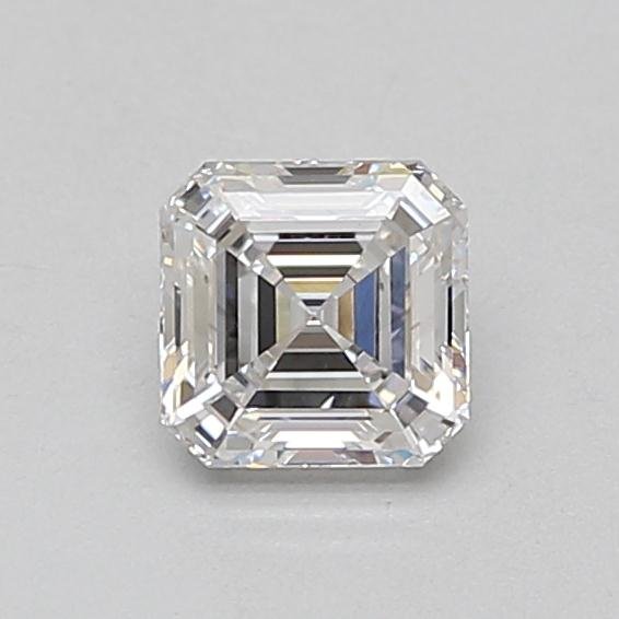 0.75ct E VS2 Rare Carat Ideal Cut Asscher Lab Grown Diamond