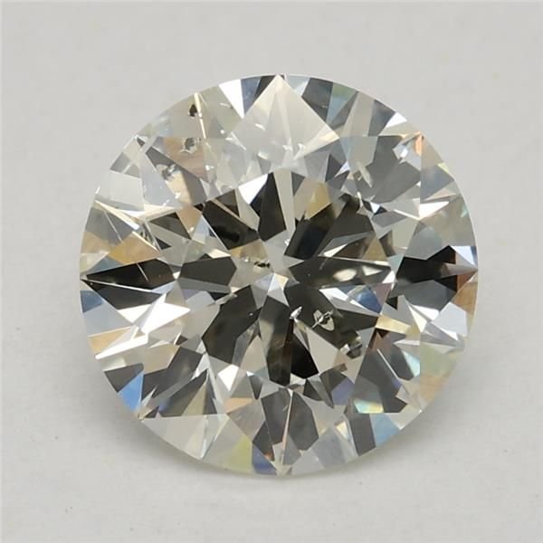 1.50ct K SI2 Excellent Cut Round Lab Grown Diamond