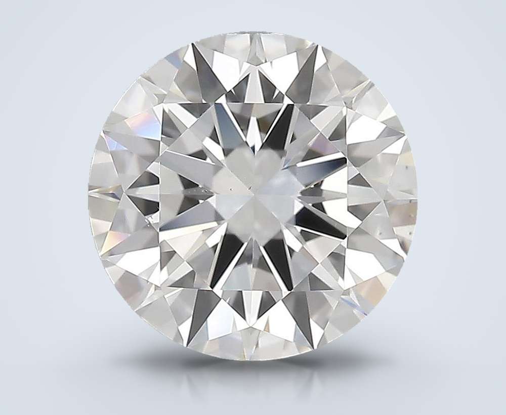 3.90 Carat Round Natural Diamond