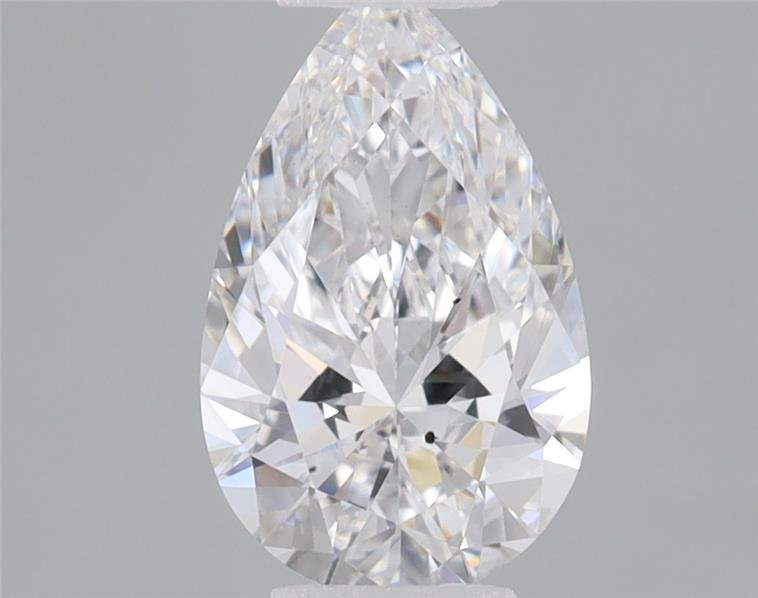 0.87ct E SI1 Rare Carat Ideal Cut Pear Lab Grown Diamond