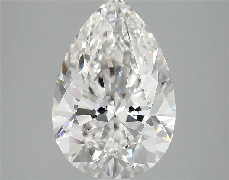 2.83 Carat Pear Lab Diamond