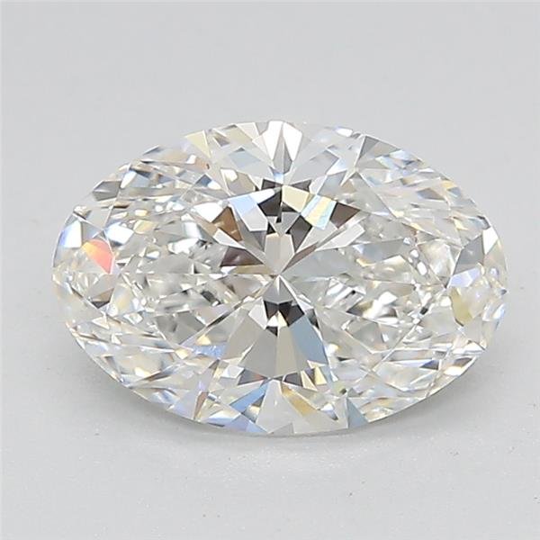 1.57ct E VVS2 Rare Carat Ideal Cut Oval Lab Grown Diamond