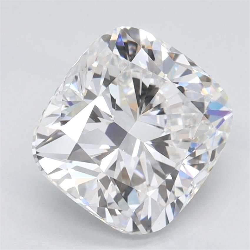 2.16ct D VVS2 Rare Carat Ideal Cut Cushion Lab Grown Diamond