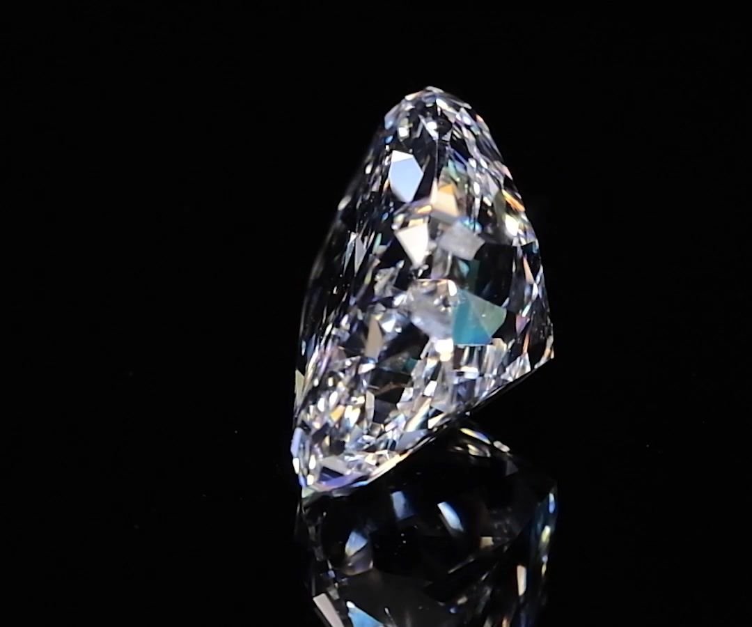 6.01ct H VS2 Very Good Cut Cushion Diamond