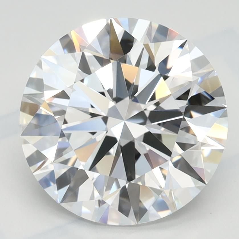 2.45ct D IF Rare Carat Ideal Cut Round Lab Grown Diamond