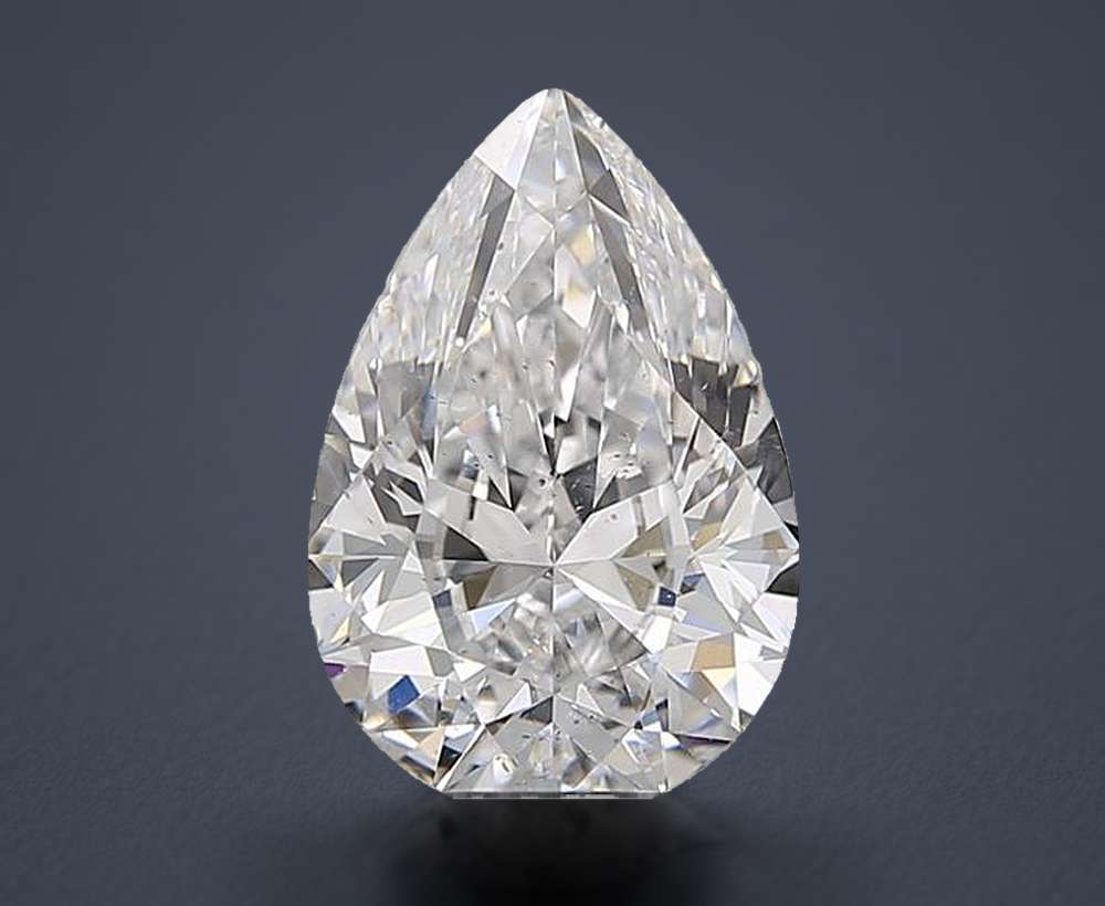 2.01 Carat Pear Natural Diamond