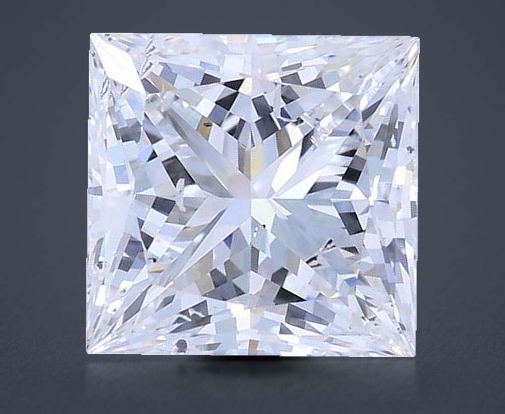 1.80 Carat Princess Lab Diamond