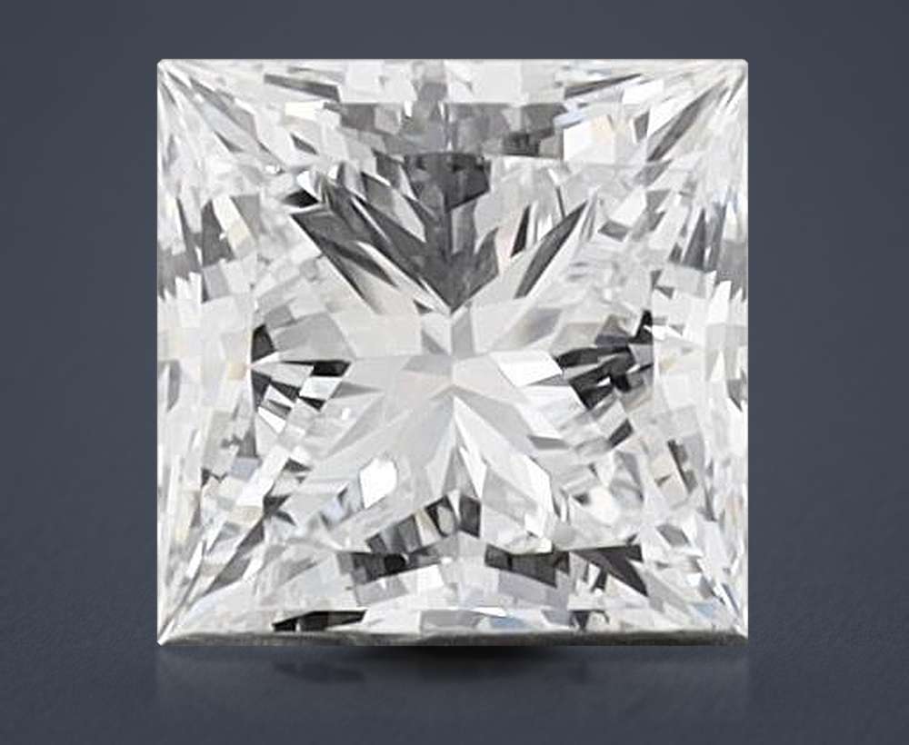 1.00 Carat Princess Lab Diamond